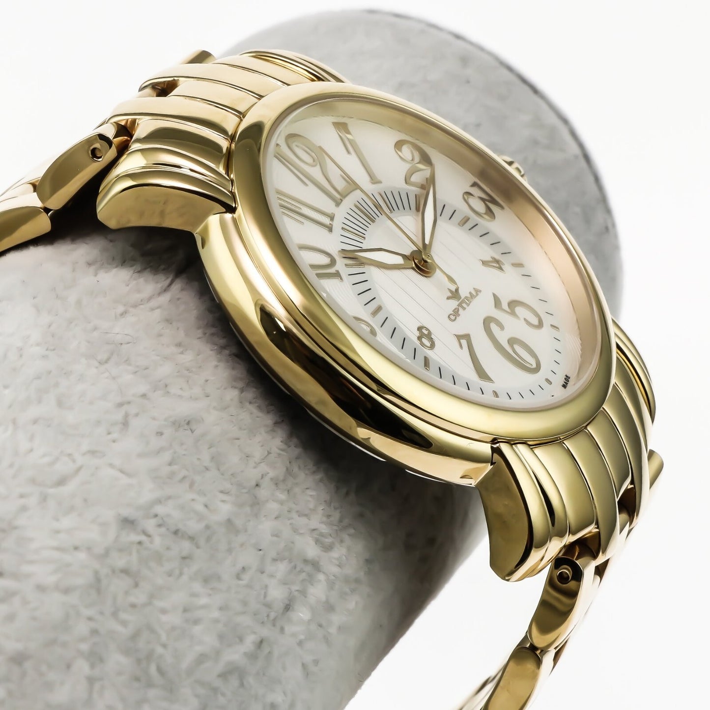 Optima • Reloj suizo • Acero inoxidable • 43 mm • Cuarzo • 3 ATM • OSM212