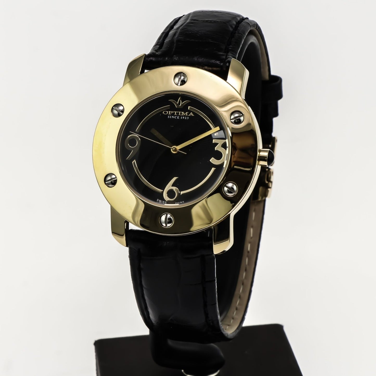 Optima • Reloj suizo • Acero inoxidable • 38 mm • Cuarzo • 10 ATM • OSL206