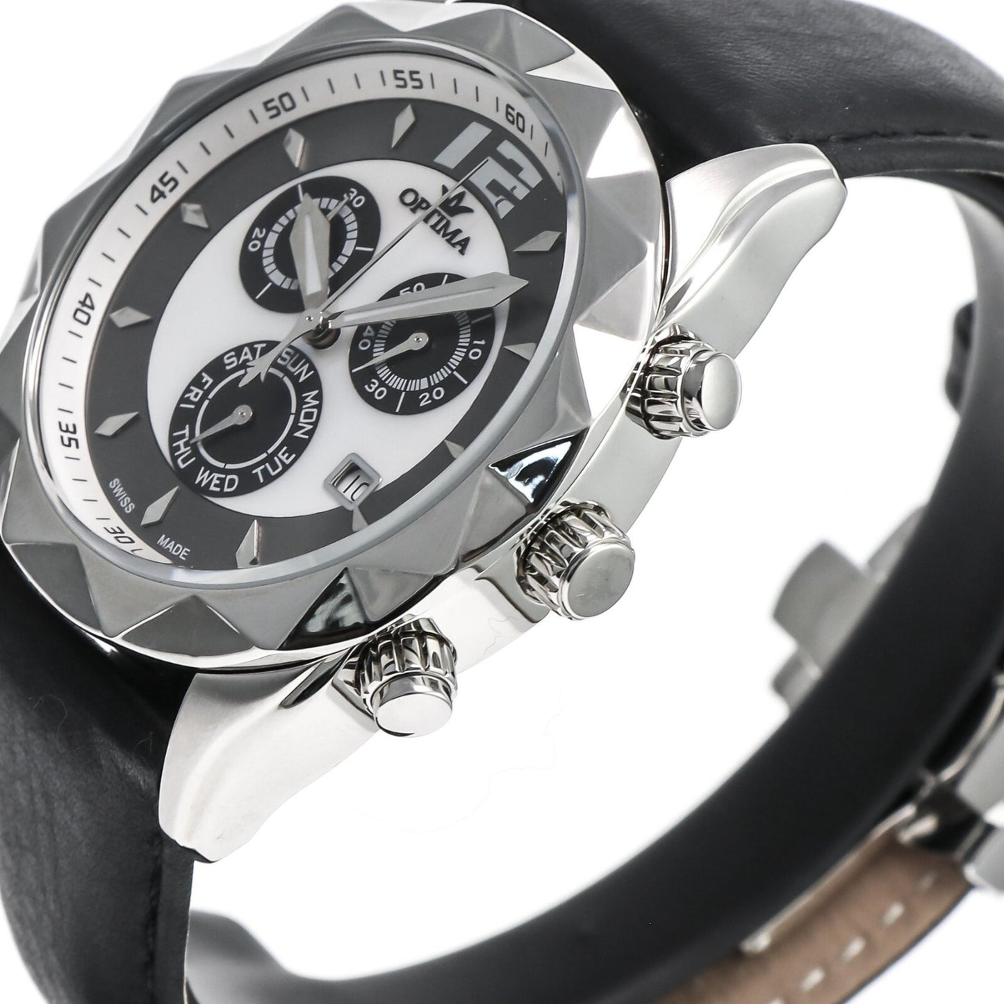 Optima • 44mm • Swiss Chronograph • Date SubDay • WR50M • OSC268-SL-7