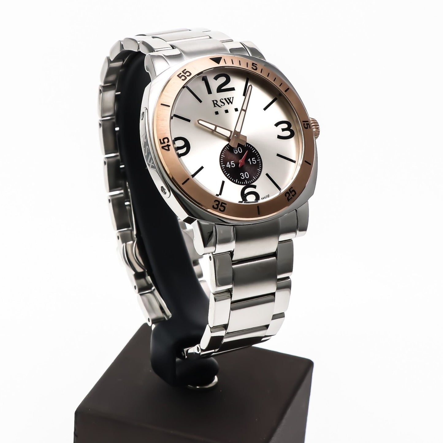 RSW • 45x42mm • Swiss Watch • WR50M • RSWM110-SR-1 • Countup Bezel