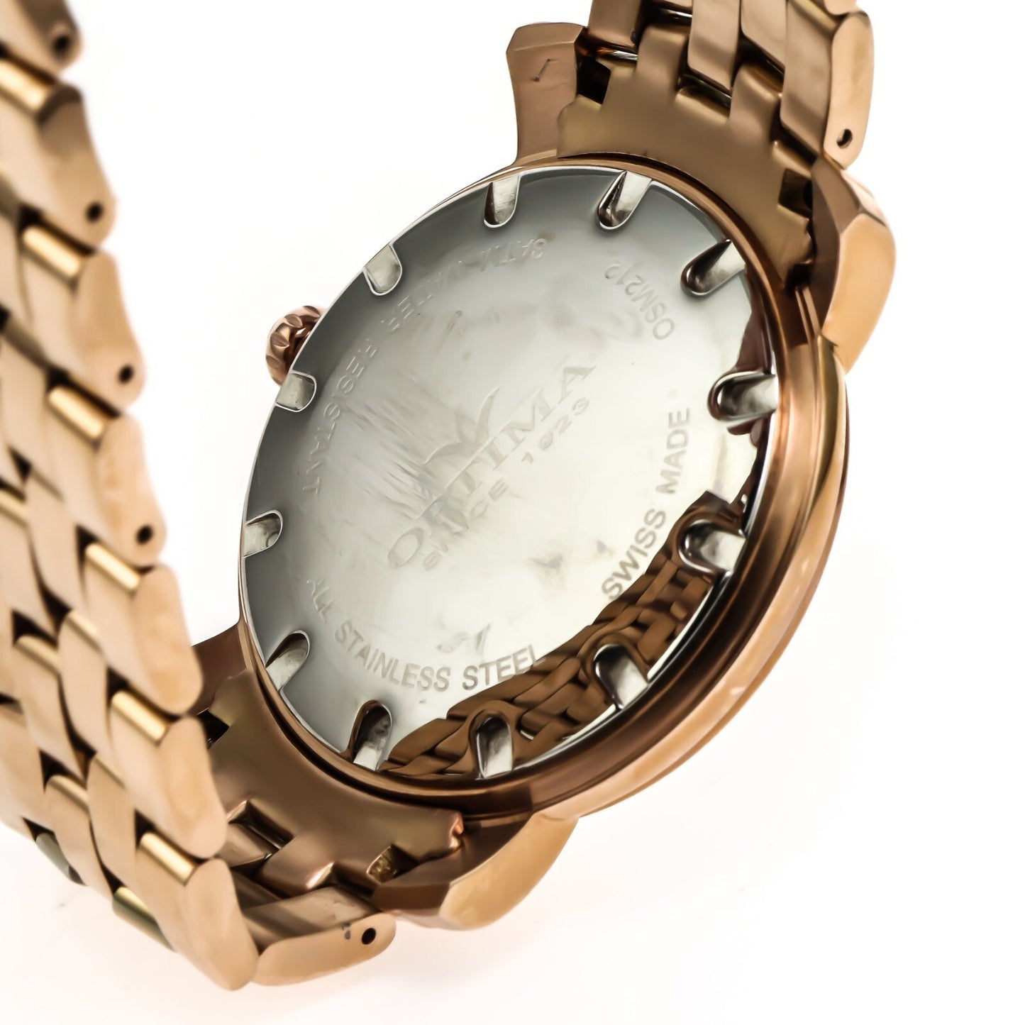 Optima • Reloj suizo • Acero inoxidable • 43 mm • Cuarzo • 3 ATM • OSM212