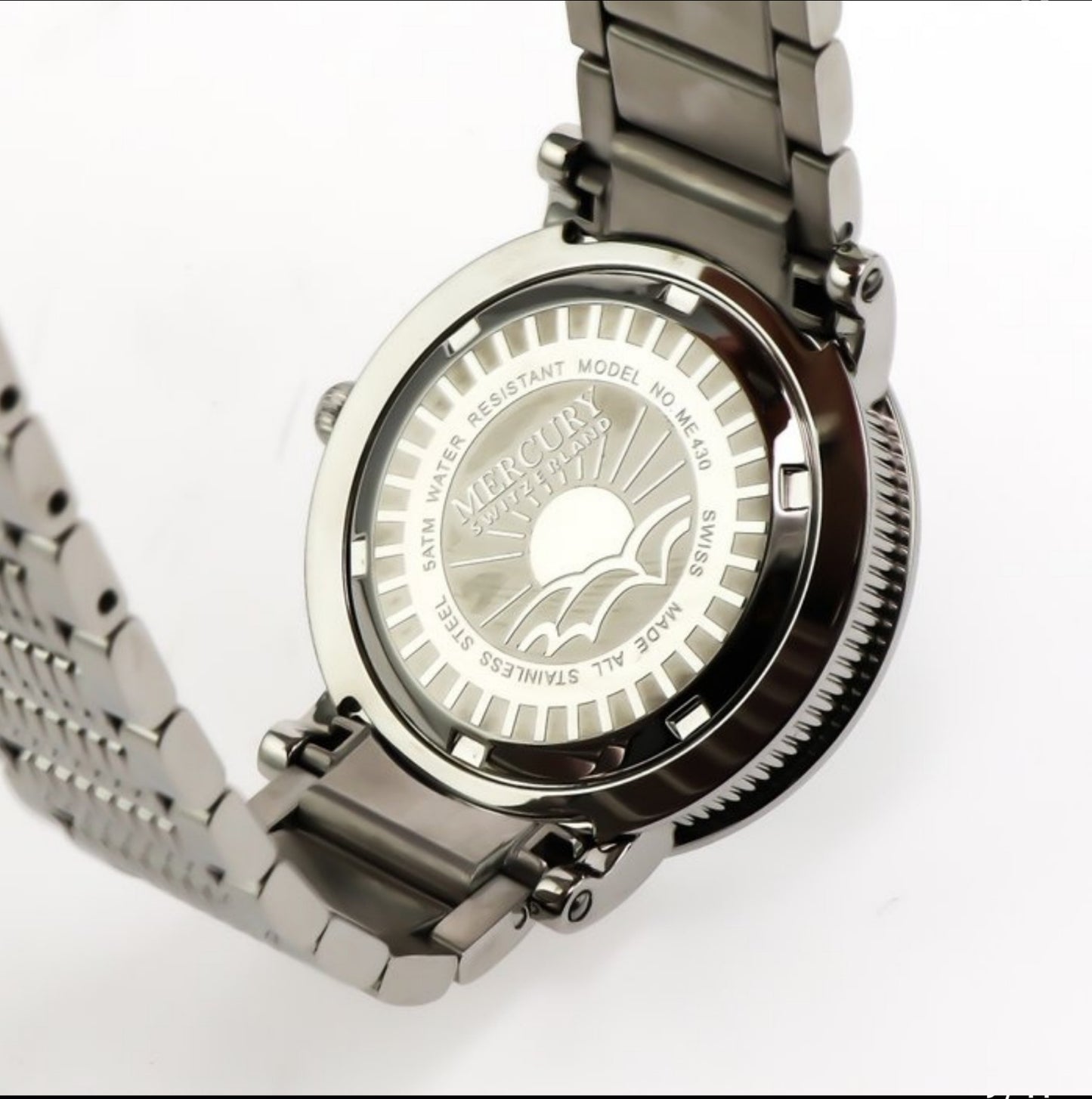Mercury Swiss Watch • Women's • Stainless Steel • Quartz 5ATM ME430-SS-9