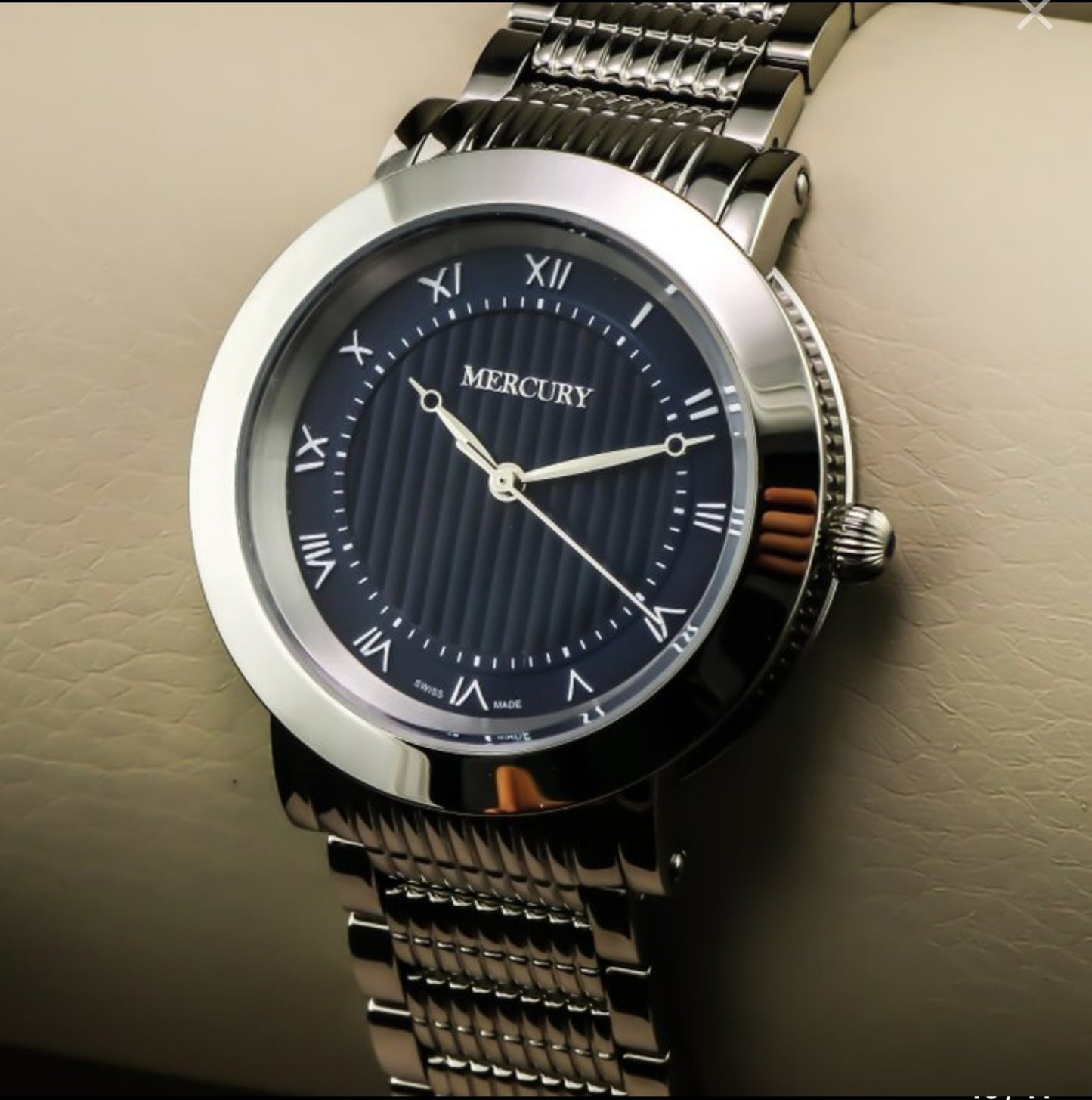 Mercury Swiss Watch • Women's • Stainless Steel • Quartz 5ATM ME430-SS-9