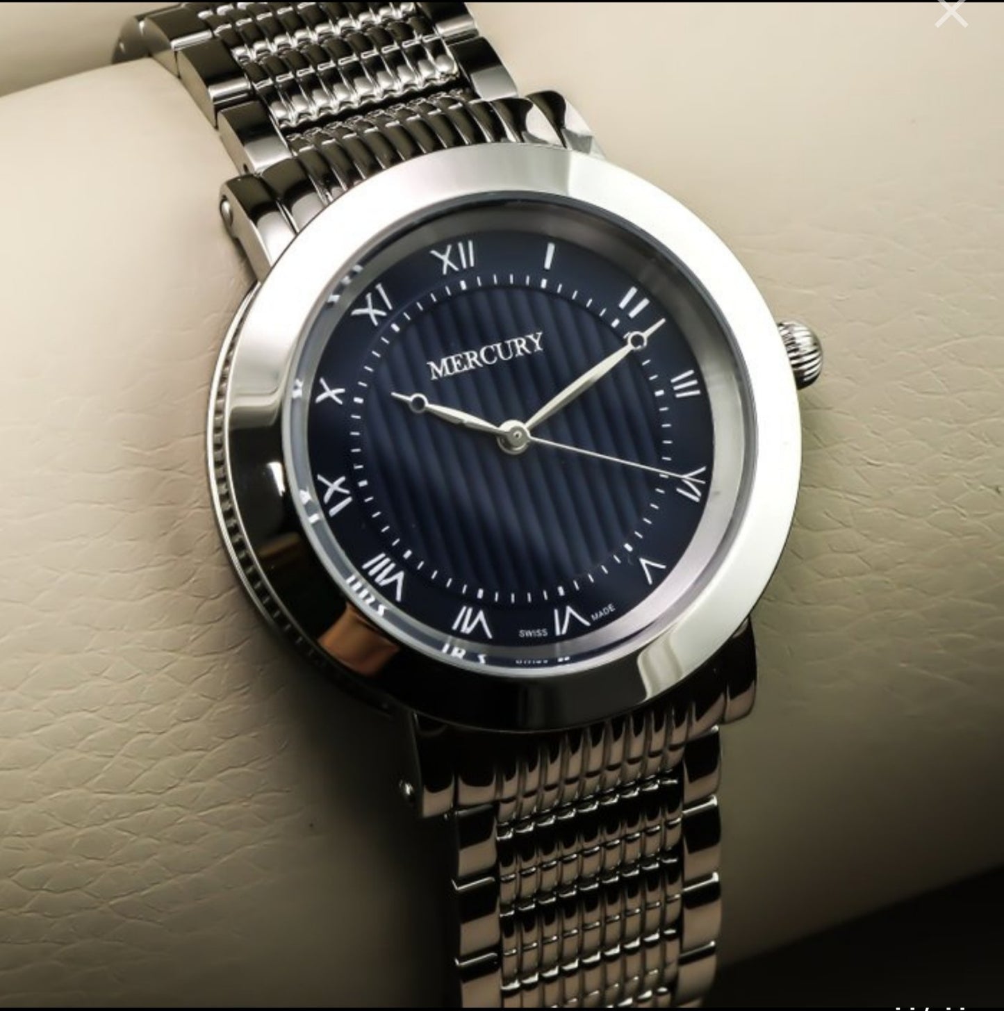 Mercury Swiss Watch • Women's • Stainless Steel • Quartz 5ATM ME430-SS-9