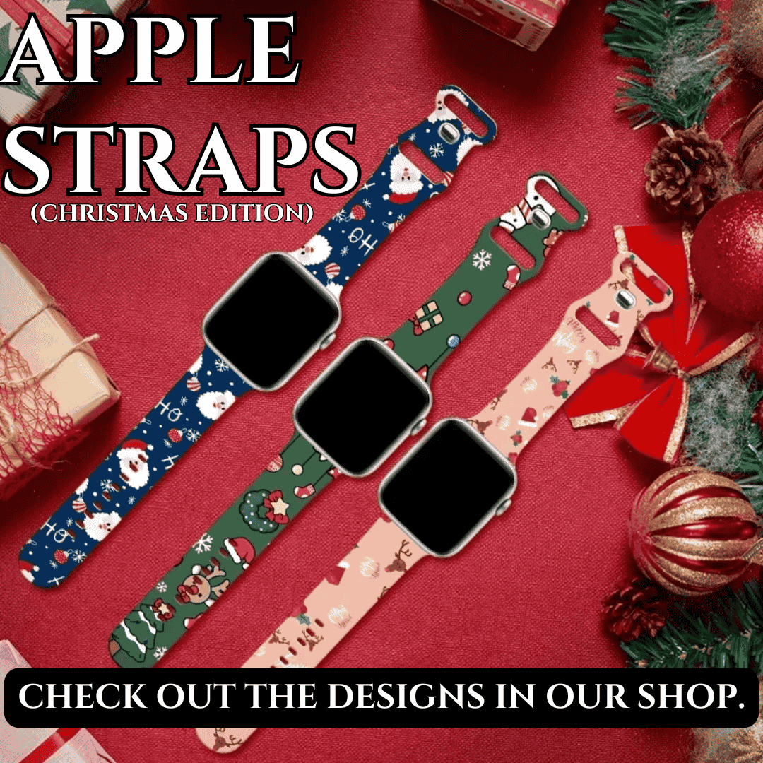 Apple Straps (Christmas Edition)