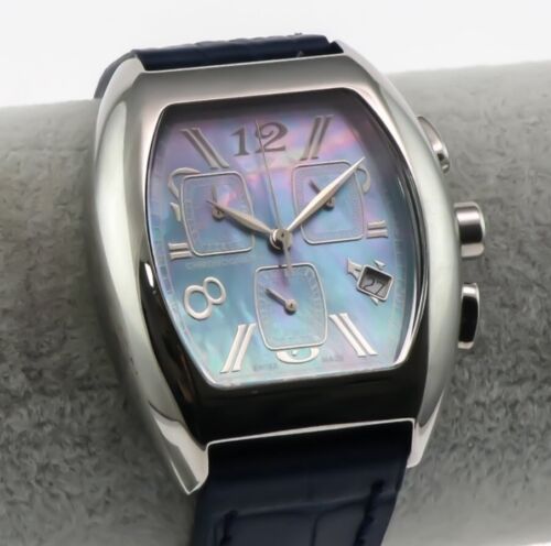 Murex • Blue Mother Of Pearl • Swiss Chronograph Watch • 40mm X 43mm •...