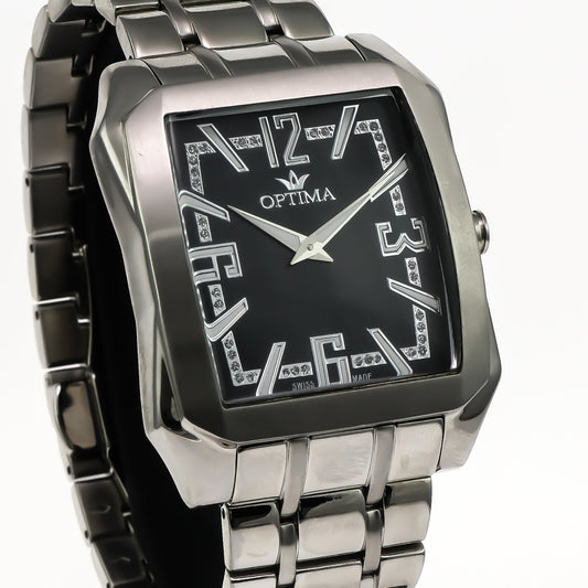 Optima • Swiss Watch • Stainless Steel • 39mm • Quartz • 3ATM • OSM228