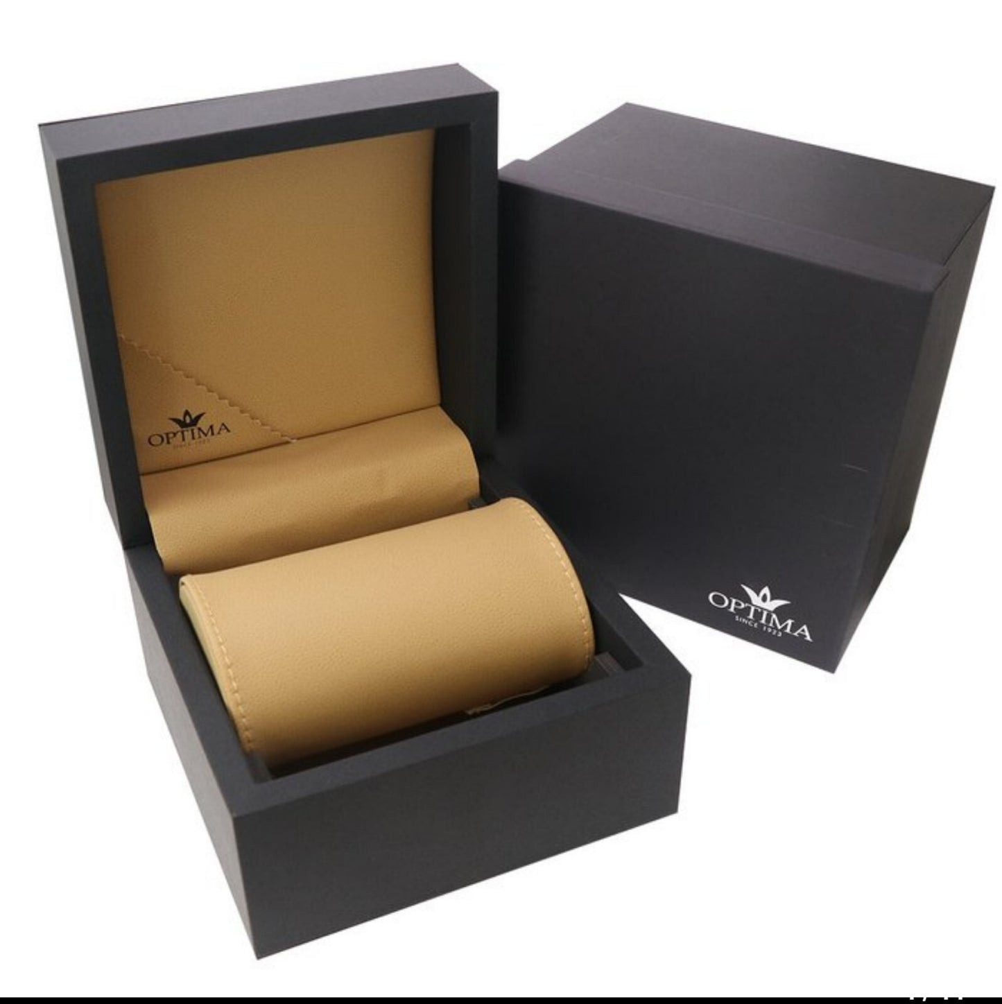 OPTIMA • ME1080-RCX-S-1 • 42x44.5mm • Swiss Watch  • Date SubDay • Dual Time