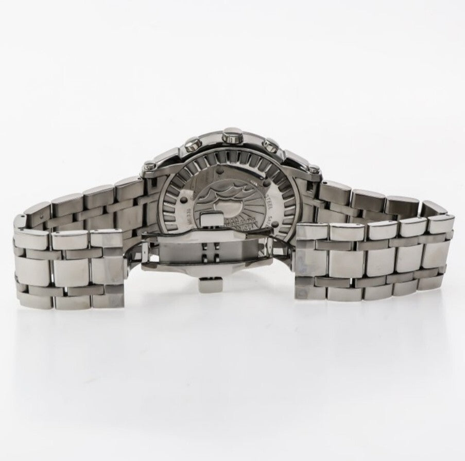 Mercury • ME335-SS-1 • Swiss Chronograph Watch • 45mm • Date SubDay  • 5 ATM