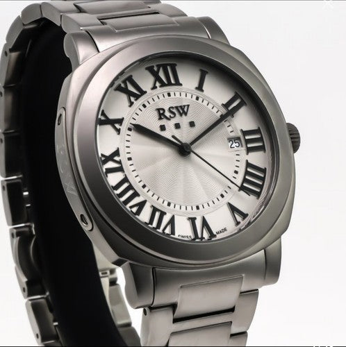 RSW • 46.8mm • Swiss Watch • Sapphire • Ronda Quartz • Date • RSWM118
