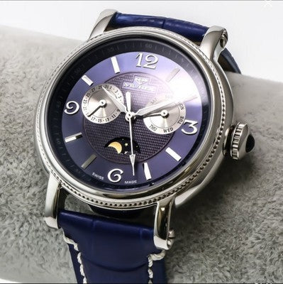 Murex • Swiss Watch • Day Date Sub • Stainless Steel • Quartz 40mm 3ATM FSM573