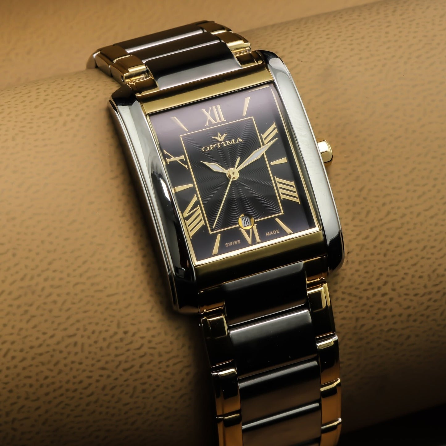 Optima • Reloj suizo • Acero inoxidable • 30 mm • Cuarzo • 3 ATM • OSM140
