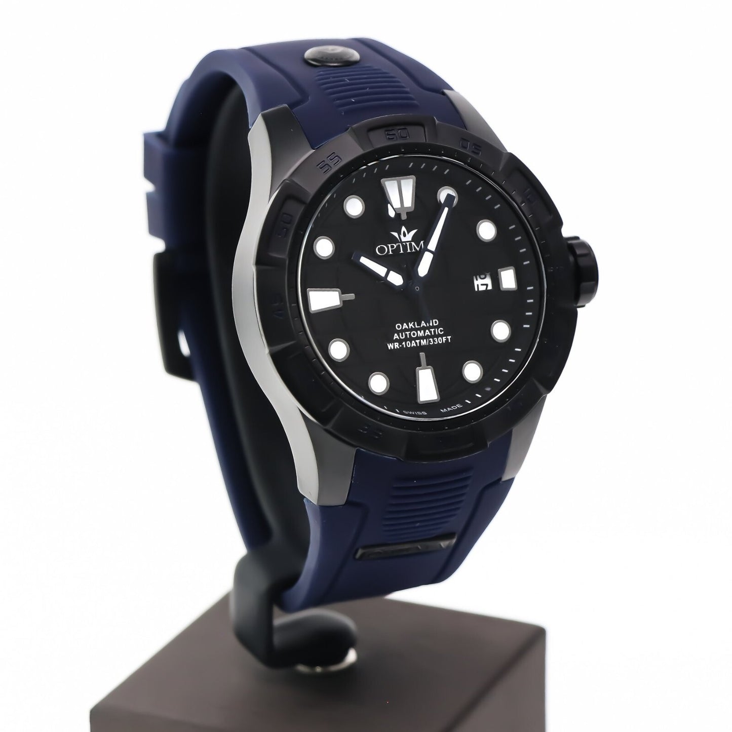 Optima • OAKLAND Swiss Watch • Stainless Steel • 43.35mm • Automatic • 10ATM