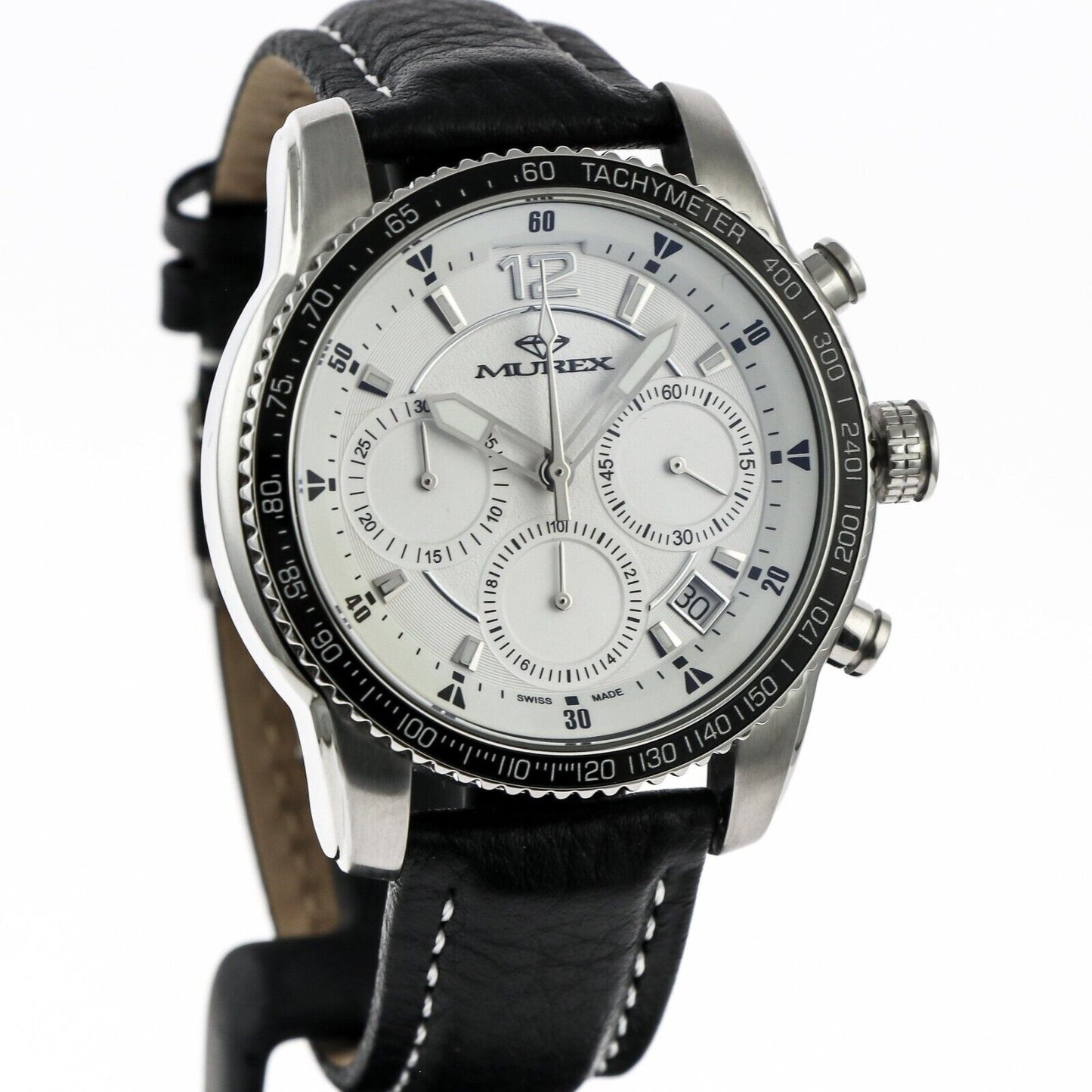 Murex • 45mm • Swiss Chronograph Watch • Date SubDay • WR50M • MUC540-SL-1