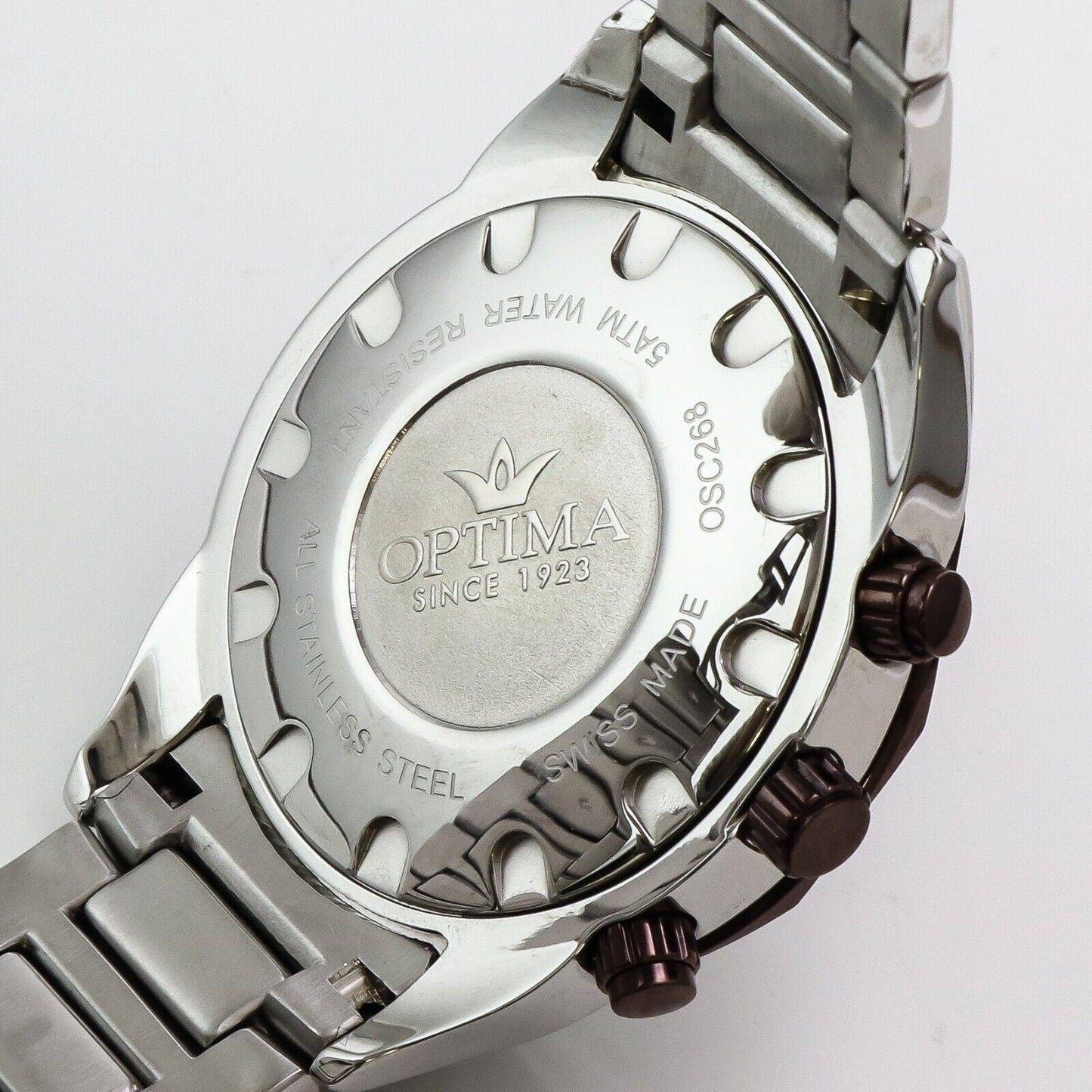 Optima • 44mm • Swiss chronograph • Date SubDay • 5ATM • OSC268-SC-7