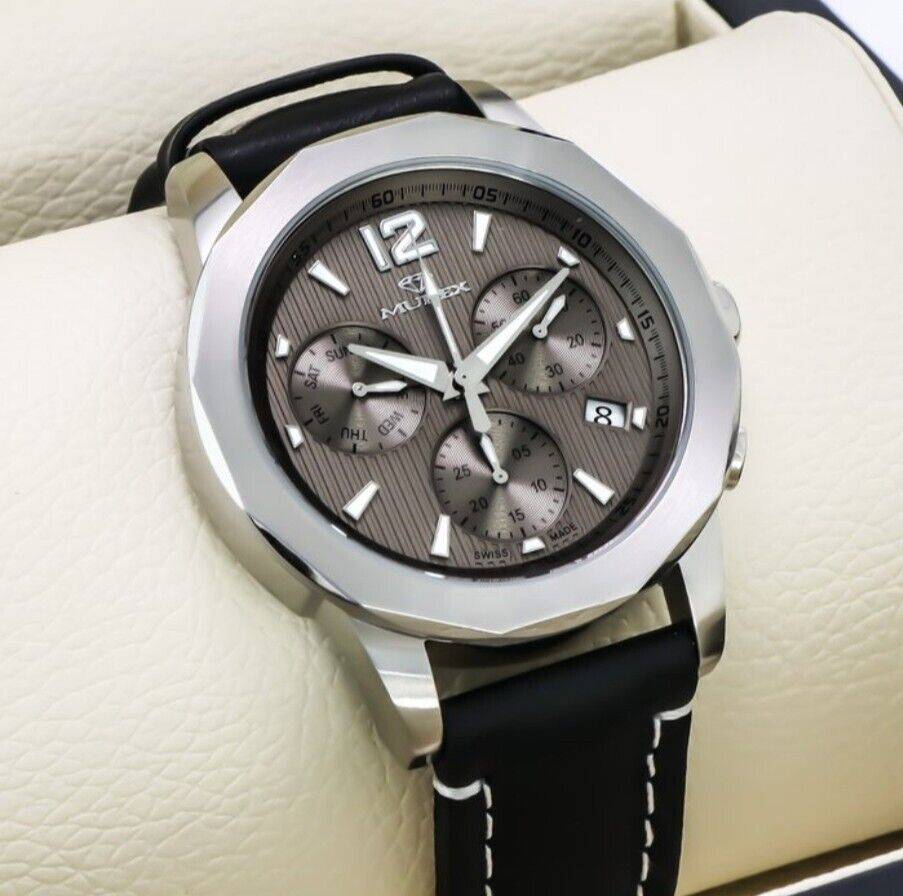 Murex • Swiss Chronograph Watch  • MUC605-SL-2 • 44.7mm • Date SubDay • WR 5ATM