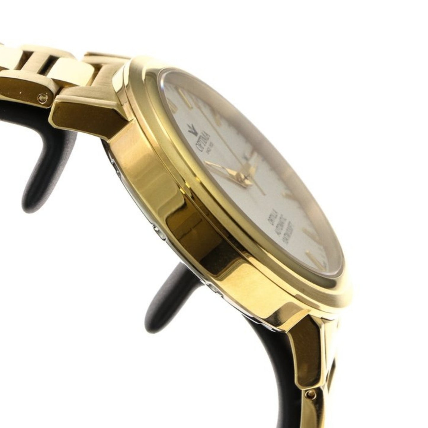 Optima • "ORTILLA" Swiss Automatic Watch • 43mm • 10AT PVDGold & Stainless Steel