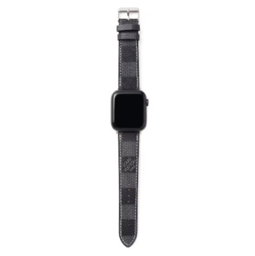 Luxury Leather Watch Band • Compatible with Apple Watch • Fits 38–49mm Series