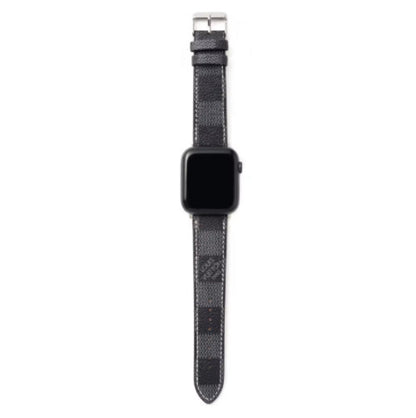 Luxury Leather Watch Band • Compatible with Apple Watch • Fits 38–49mm Series