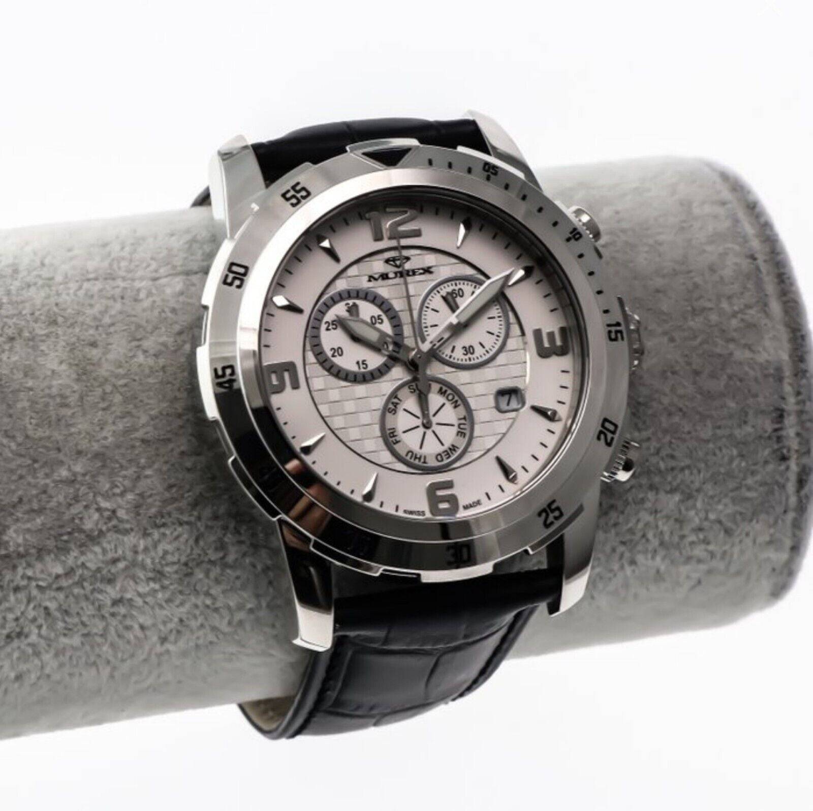 Murex • Swiss Chronograph Watch • MUC508-SL-1 • Date SubDay • Countup • WR50M