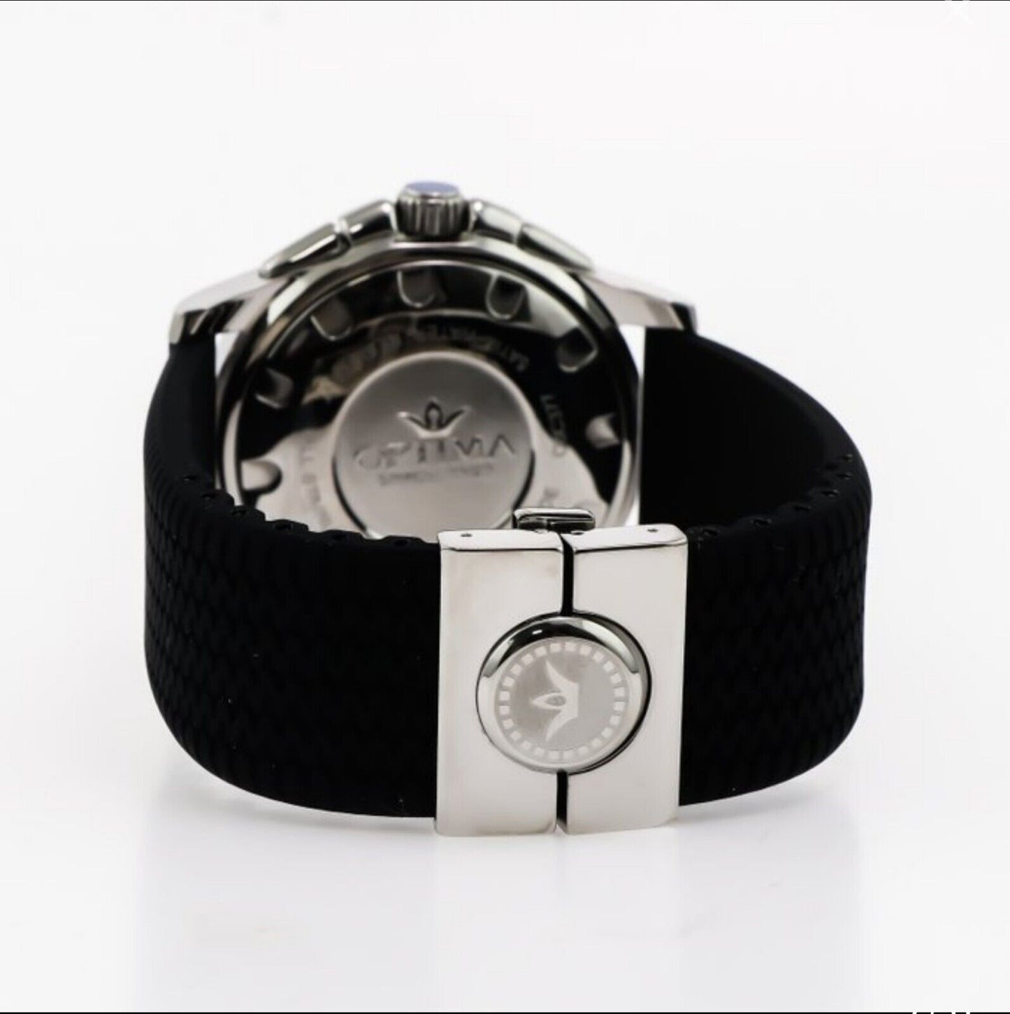 Optima • 48.15mm •  Swiss Chronograph Watch • Date • WR50M • Ronda • OSC377-SX-1
