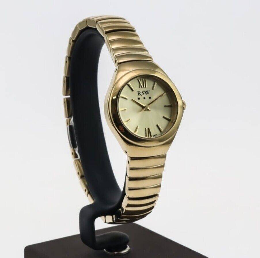 RSW • Swiss Watch • 28mm • PVD Gold • WR 50M