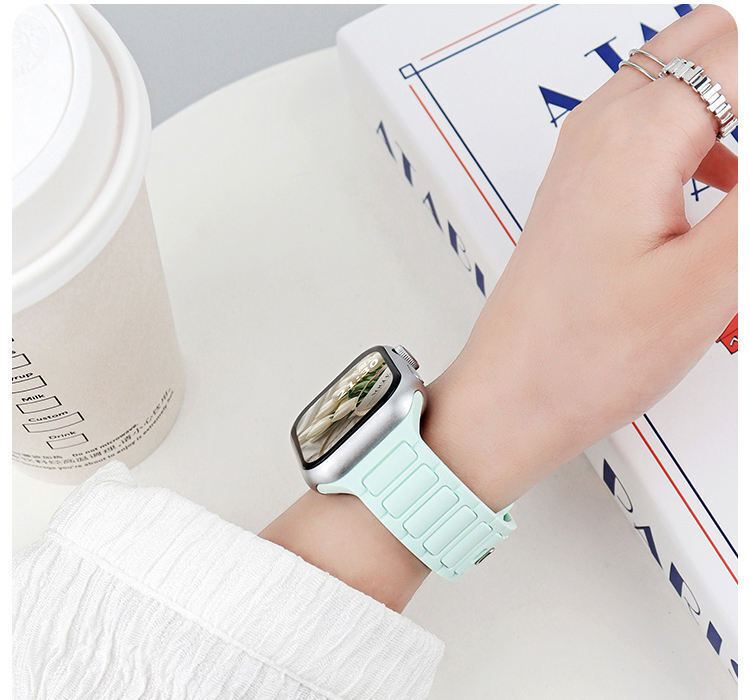 Sport Band • Soft Silicone Strap for Women • Apple Watch Compatible