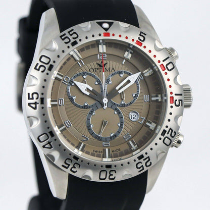 Optima • 47mm Chronograph Swiss Watch • Date SubDay • WR 5ATM • OSC342-SX-2