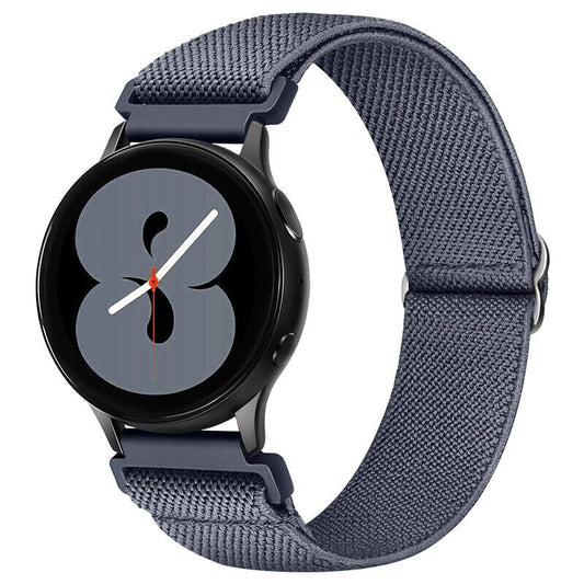 GrayishBlue •Nylon Strap•Buckle•Samsung Watch Compatible Breathable& Comfortable