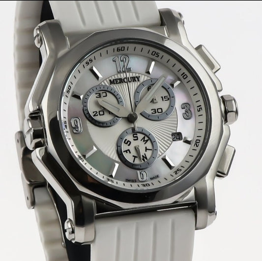 Mercury • Swiss Chronograph Watch Stainless Steel • Quartz • 42.5mm • ME1075