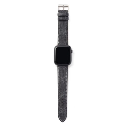 Luxury Leather Watch Band • Compatible with Apple Watch • Fits 38–49mm Series