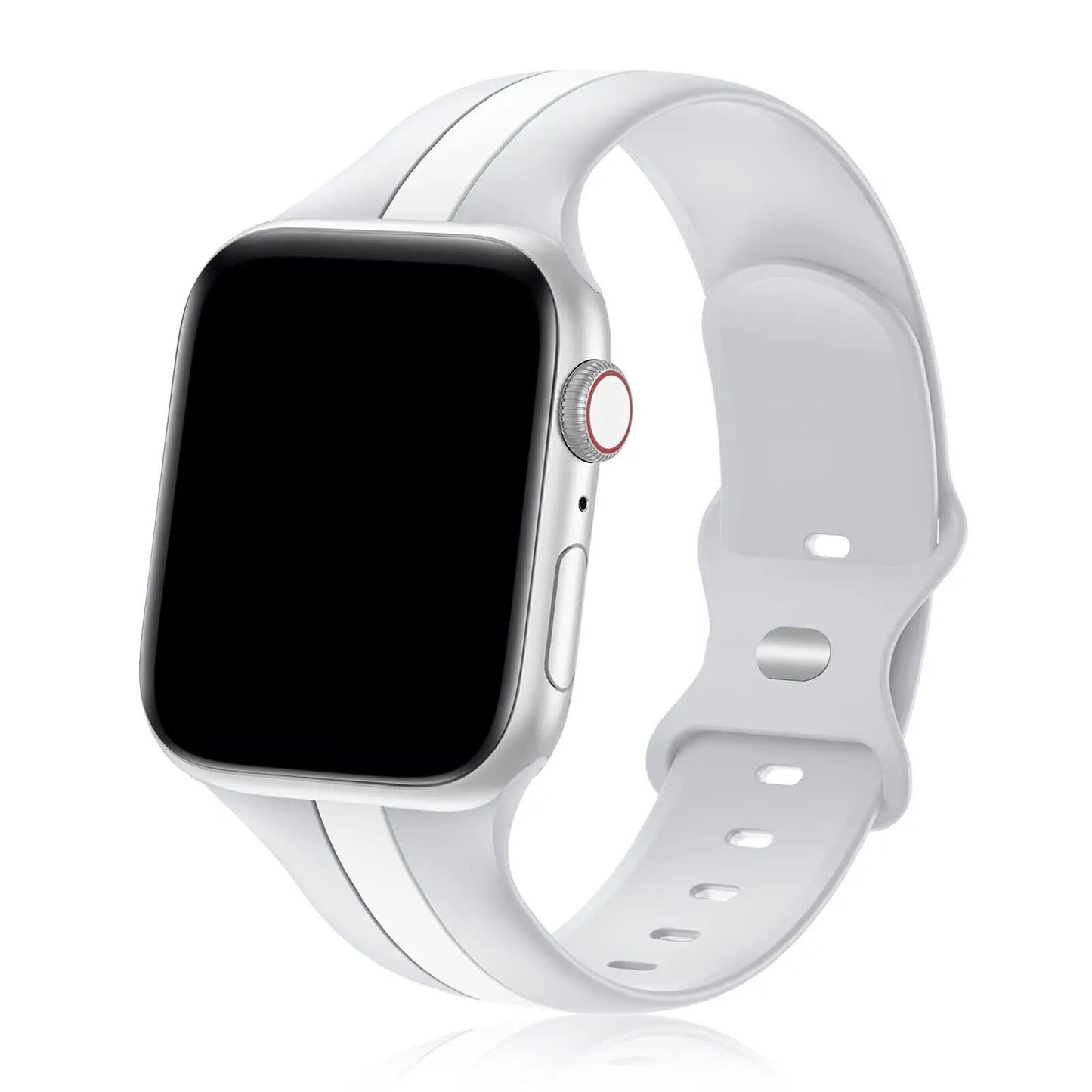 Sport Silicone Watch Band • Soft & Durable Strap • Apple Watch Compatible