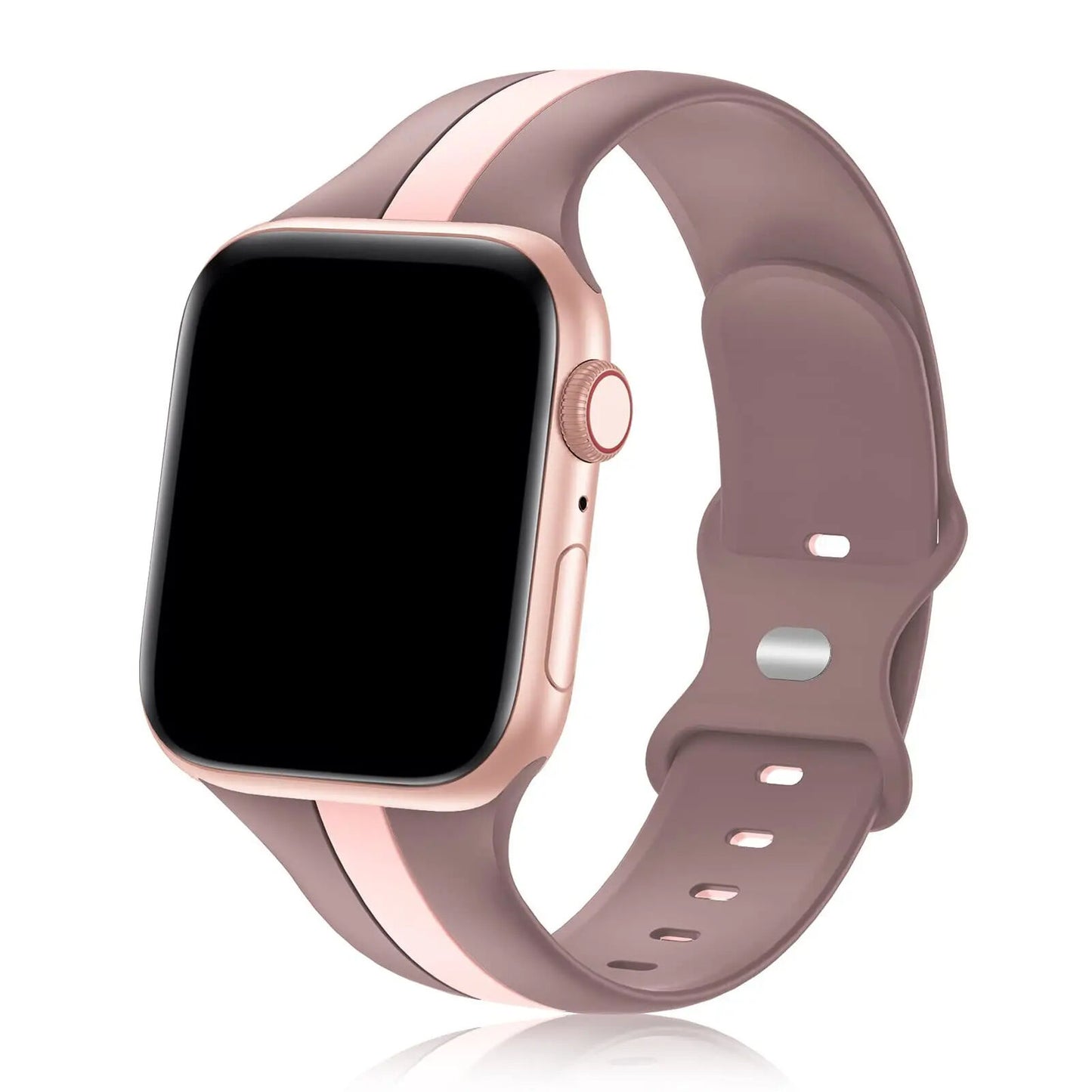 Sport Silicone Watch Band • Soft & Durable Strap • Apple Watch Compatible