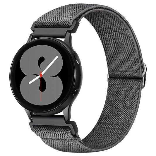 DarkGray• Nylon Strap •Buckle •Samsung Watch Compatible• Breathable& Comfortable