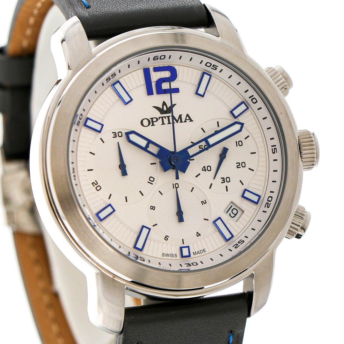 Optima • 45mm Swiss Chronograph • Date SubDay • WR 3ATM • OSC399-SL-1