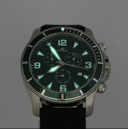 Optima • Swiss Chronograph Watch • OSC422-SX-12 • 45mm • Date SubDay • 5 ATM