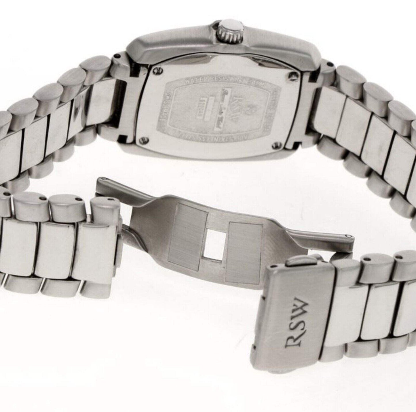 RSW • Vintage 90's NOS • Swiss Women's Watch  • Stainless Steel • RSW6200-SS-1