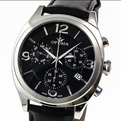 Optima • Swiss Chronograph Watch • OSC449-SL-3 • Day Date SubSec