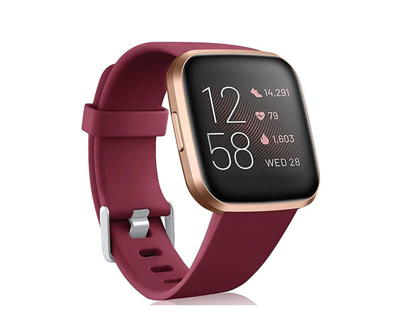 Soft Silicone Sports Strap • Fits Versa 1 2 3 4 • Unisex Band