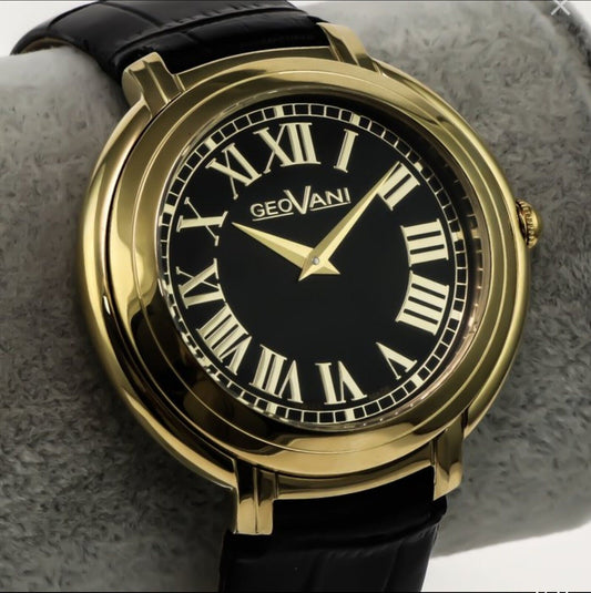 Geovani • 42.90mm • Swiss Watch • GOB503-GL-3 • 30MWR • PVD Gold