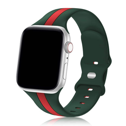 Sport Silicone Watch Band • Soft & Durable Strap • Apple Watch Compatible