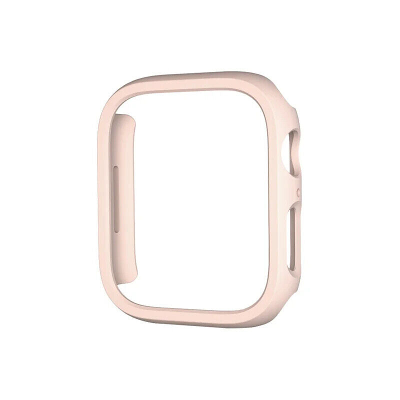Shockproof Hard PC Bumper Case • Lightweight Frame Cover • Apple Watch Compatibl
