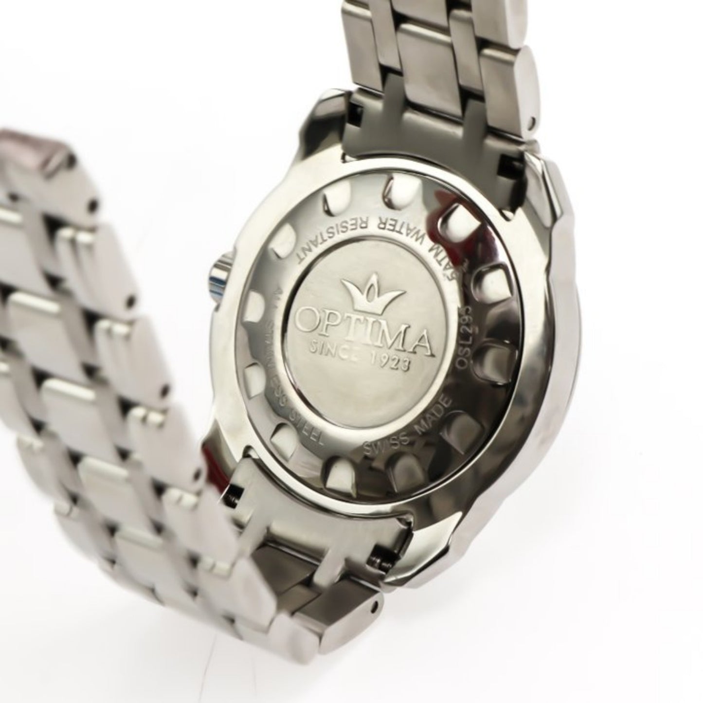 Optima • Swiss Watch • Stainless Steel • 41mm Quartz • 5ATM • OSL293 • Mens