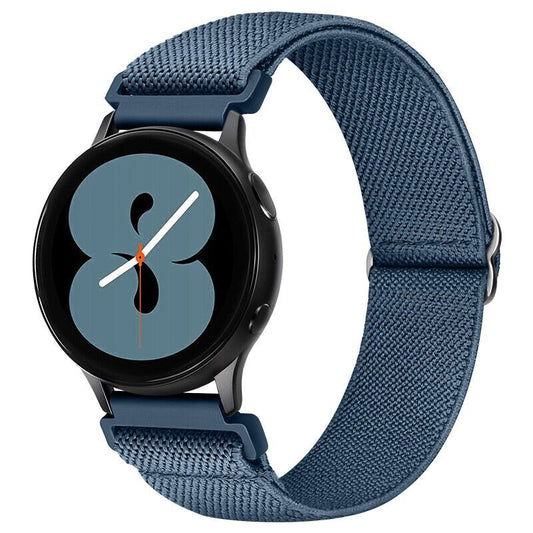 Azure Blue•Nylon Strap •Buckle •Samsung Watch Compatible•Breathable& Comfortable