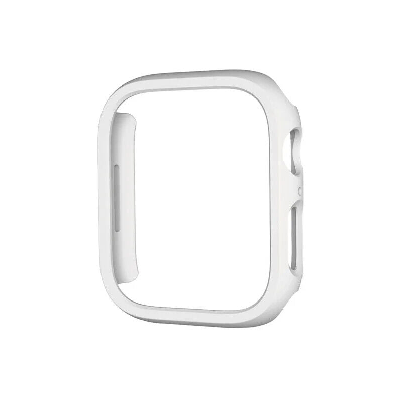 Shockproof Hard PC Bumper Case • Lightweight Frame Cover • Apple Watch Compatibl