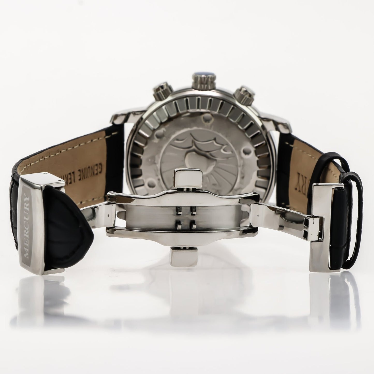Mercury • Swiss Chronograph Watch • Stainless Steel • 44mm • Quartz • 5ATM