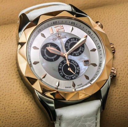 Optima • OSc268-SRL • Swiss Chronograph Watch • Date SubDay  • 44mm