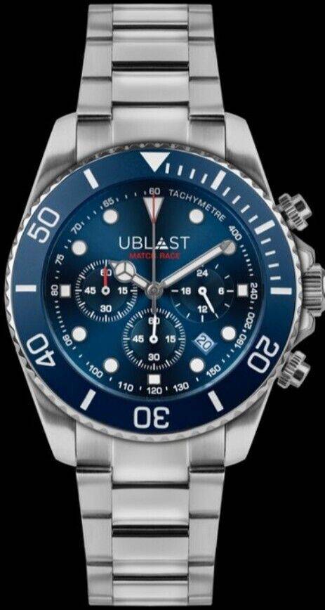 Ublast • Match Race Chrono Watch • 42mm • Miyota OS20 • WR10ATM • UBMRC42BU