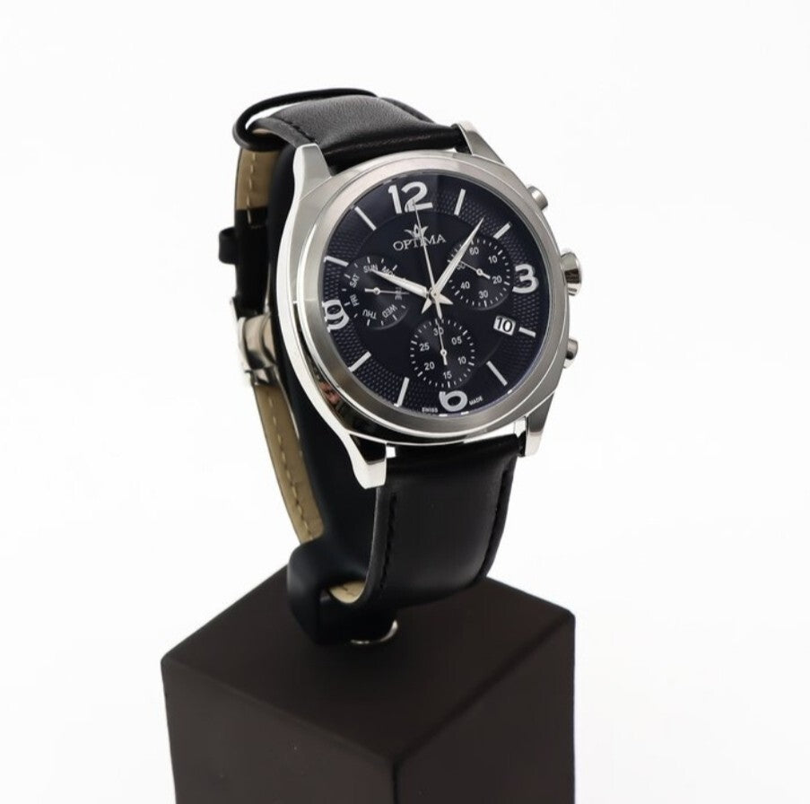 Optima • Swiss Chronograph Watch • OSC449-SL-3 • Day Date SubSec