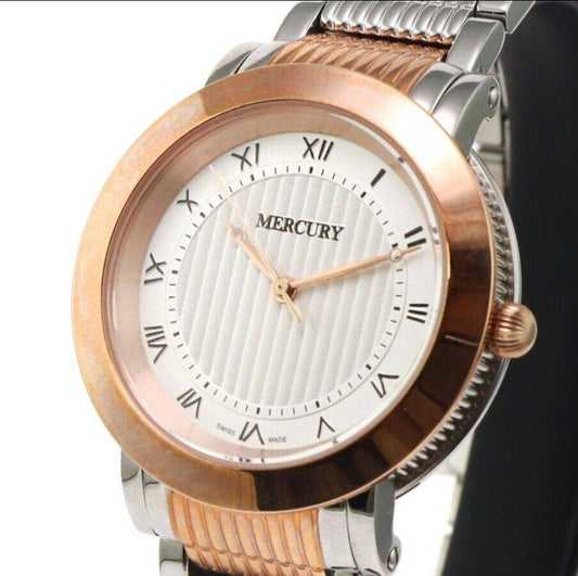 Mercury • Swiss Women's Watch • 36MM • PVD Rose Gold • WR50 ME430-SR-1